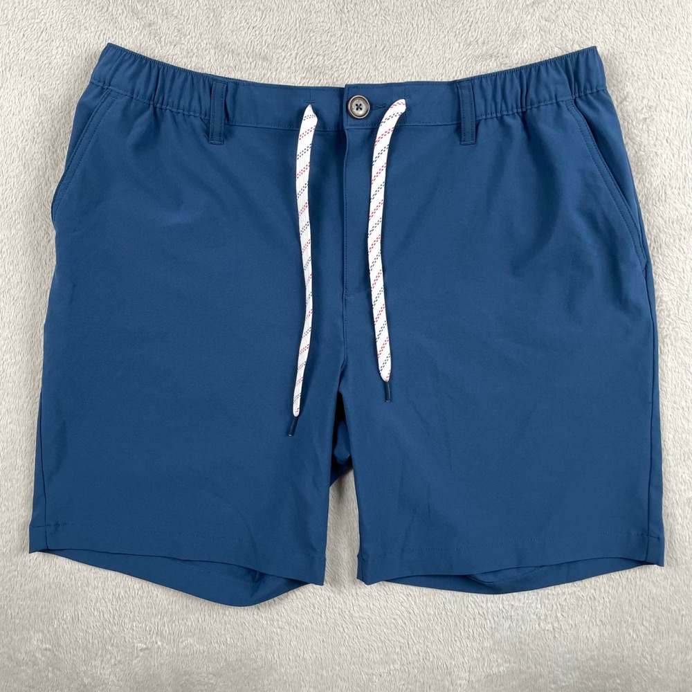 Chubbies Everywear Shorts Mens XL Blue Stretch Casual Golf Performance 8"